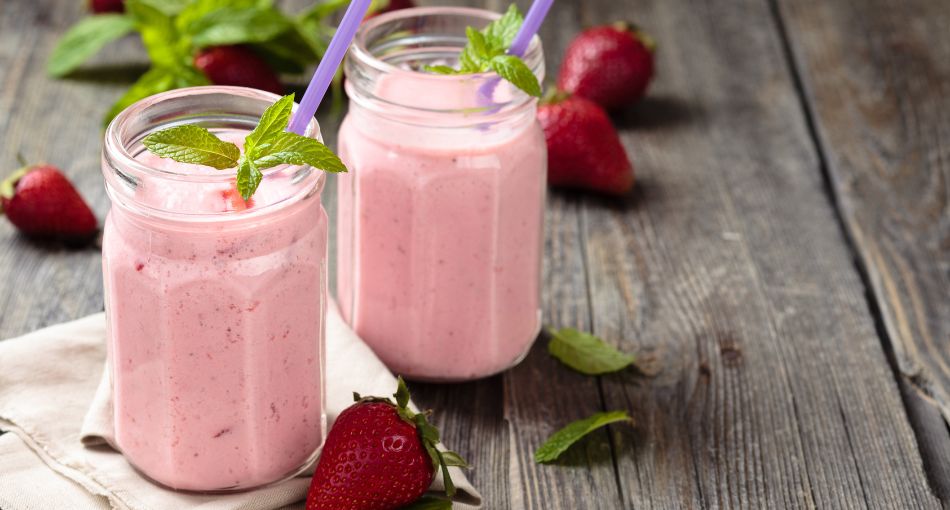 Smoothie fraise